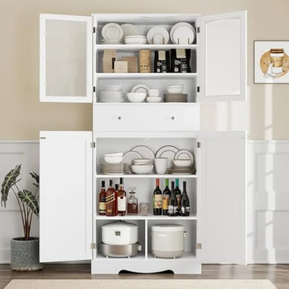 Tall Bathroom Storage Cabinet, Kitchen Pantry