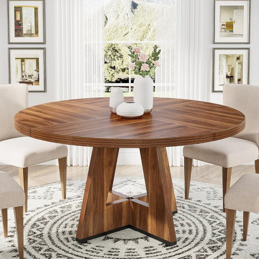 47" Farmhouse Dining Room Tables for 4 People