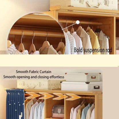 Adjustable Height Storage of Wardrobe