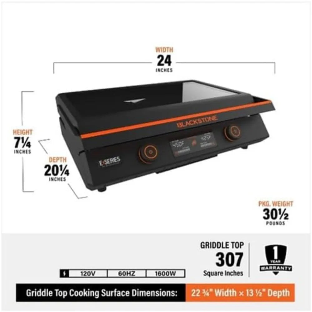 Tabletop Griddle with EZ-Touch Control Dial