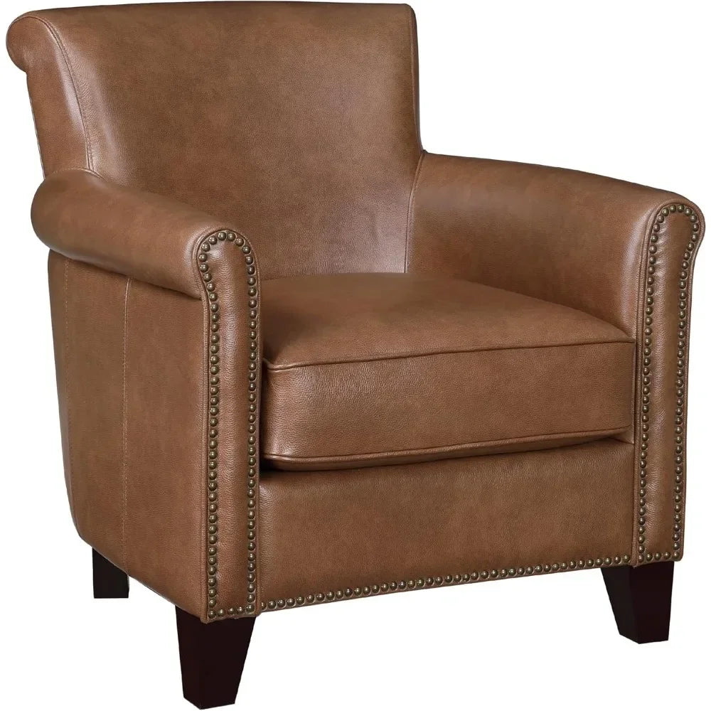 Genuine Leather Accent Chairs