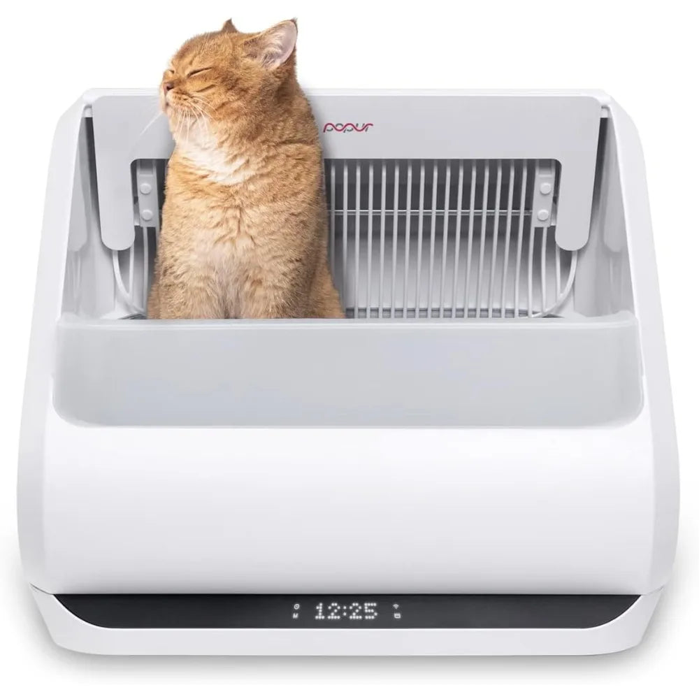 Self-Cleaning Cat Litter Box