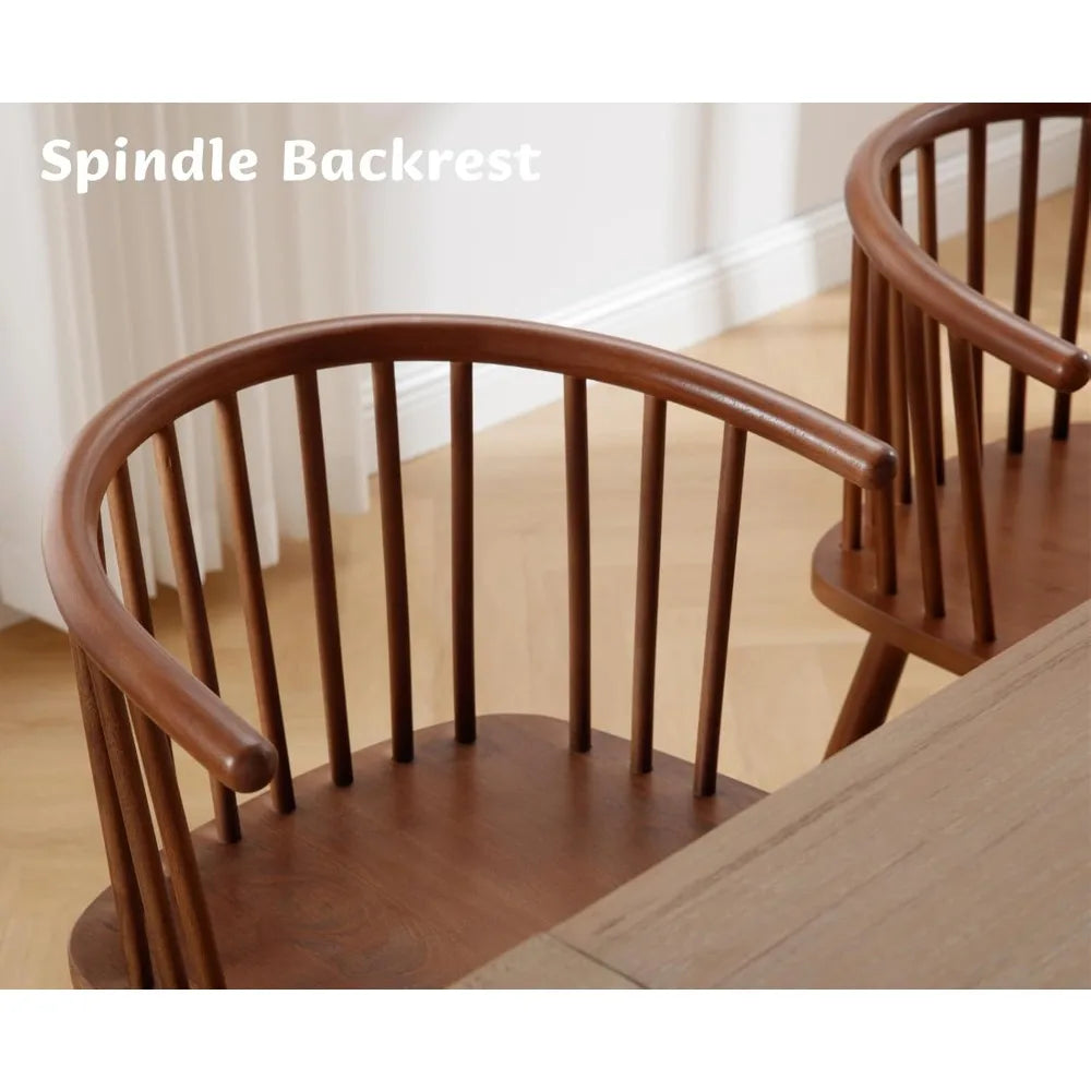 Farmhouse Spindle Back Dining Room Chairs