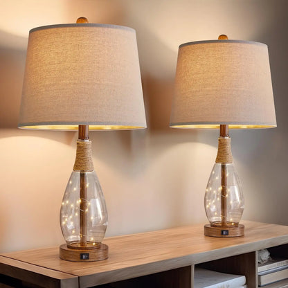 Sets of 2 Modern Bedside Lamps