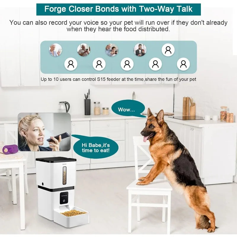 Automatic Dog Feeder with Camera