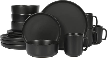 16 Piece Round Kitchen Dinnerware Set