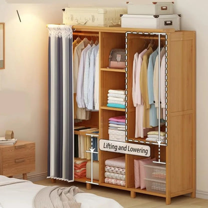 Adjustable Height Storage of Wardrobe