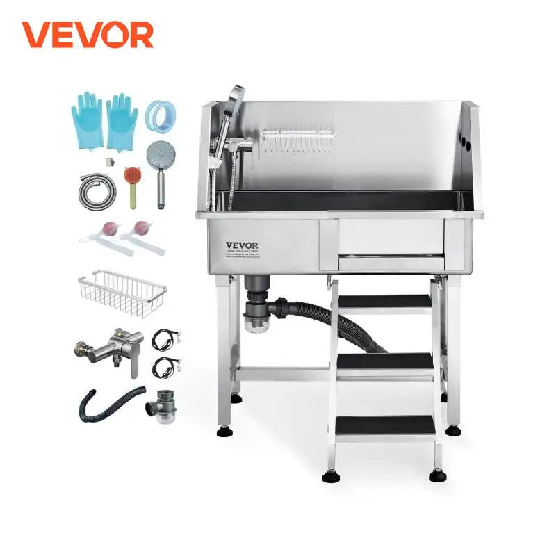 VEVOR 34" Home Pets Washing Sink