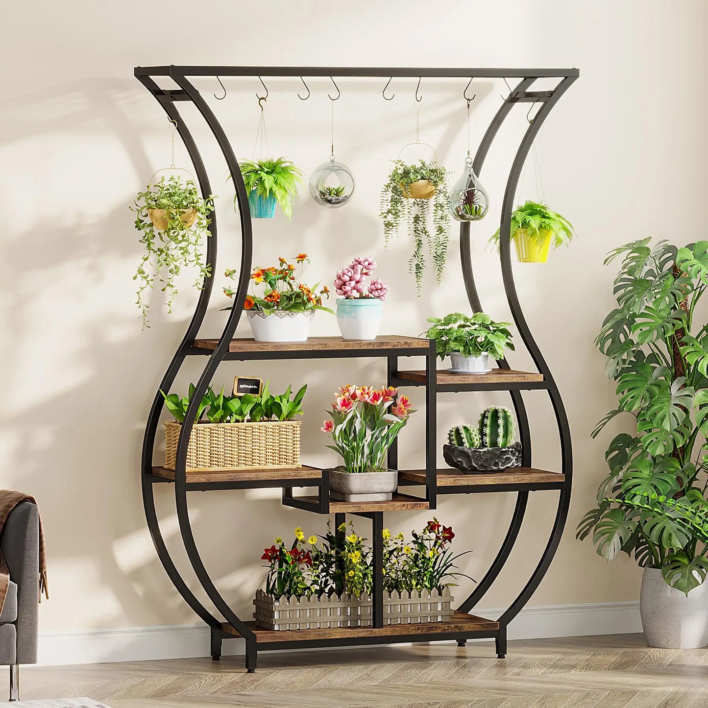 6-Tier  Ladder Plant Stand