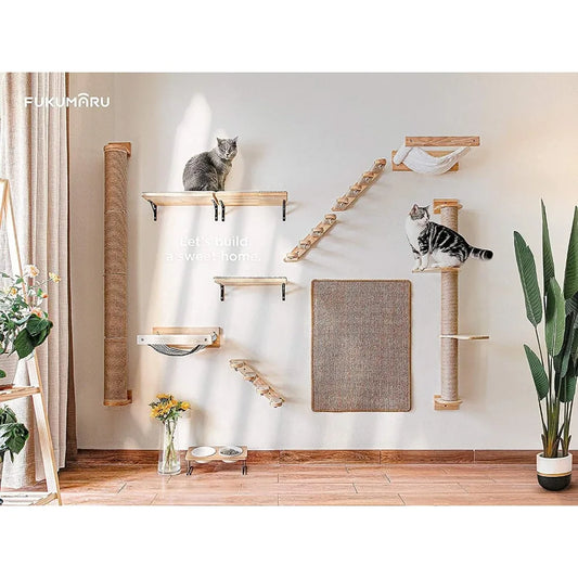 Cat Activity Tree with Scratching Posts