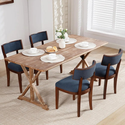 Set of 4 Farmhouse Dining Room Chairs