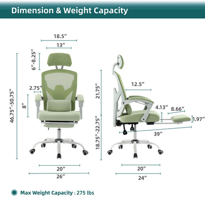 Ergonomic Reclining High Back Computer Chair