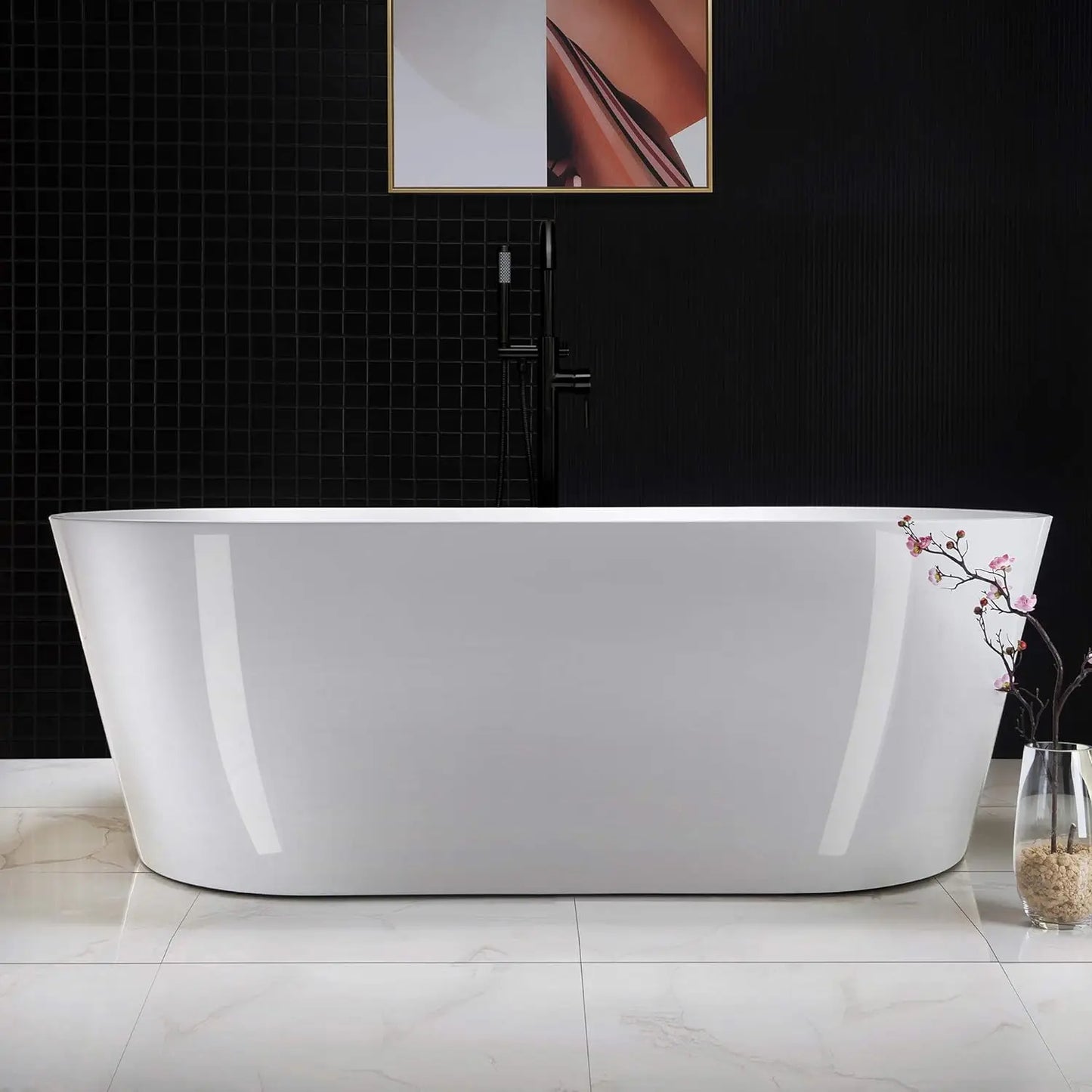 Freestanding  Contemporary Soaking  Tub