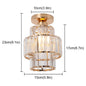 Crystal Pendant Light Led Ceiling Lamp