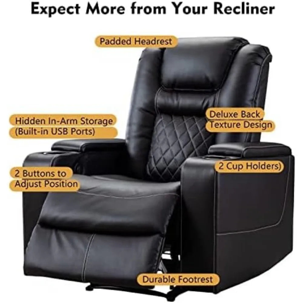 Electric Power Recliner  Set Of 3