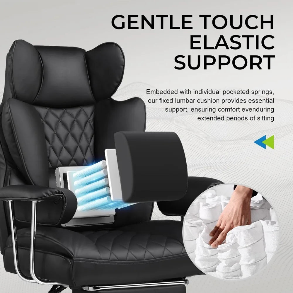 Gaming Chair, Office Chair Lumbar Support