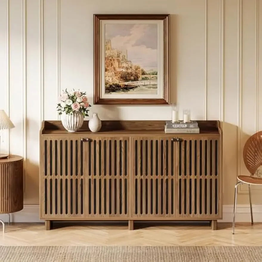 Farmhouse Sideboard Coffee Bar for Dining Room