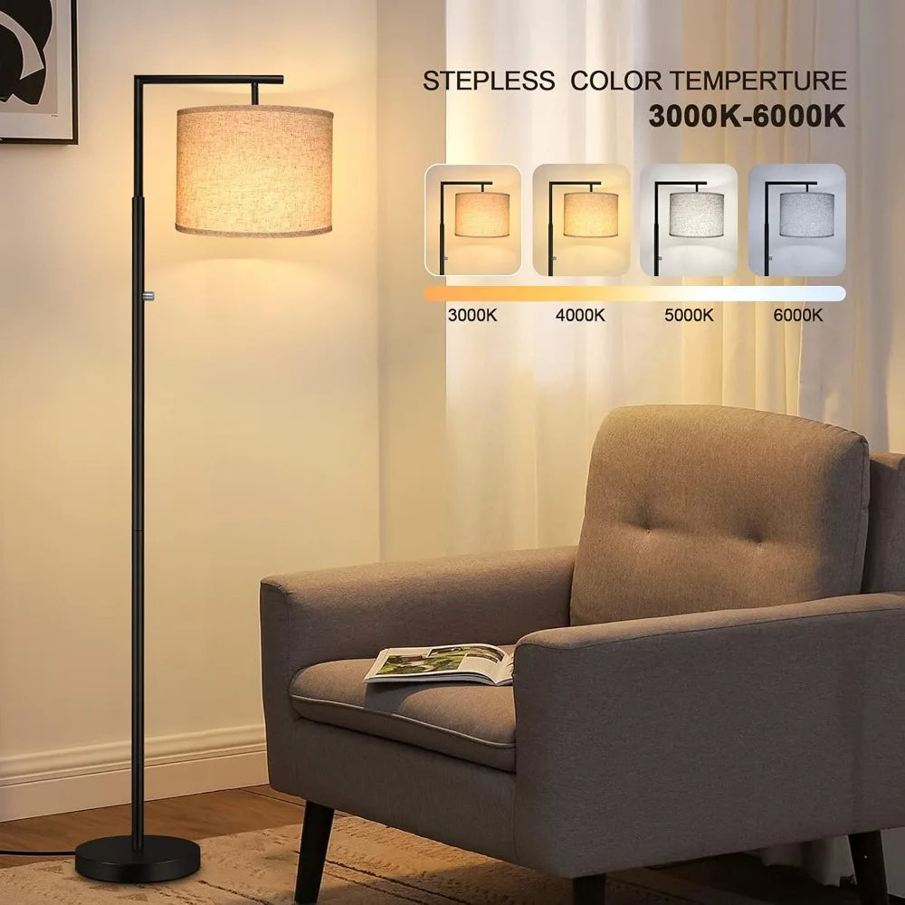 Modern Standing Floor Lamp (including LED Bulb)