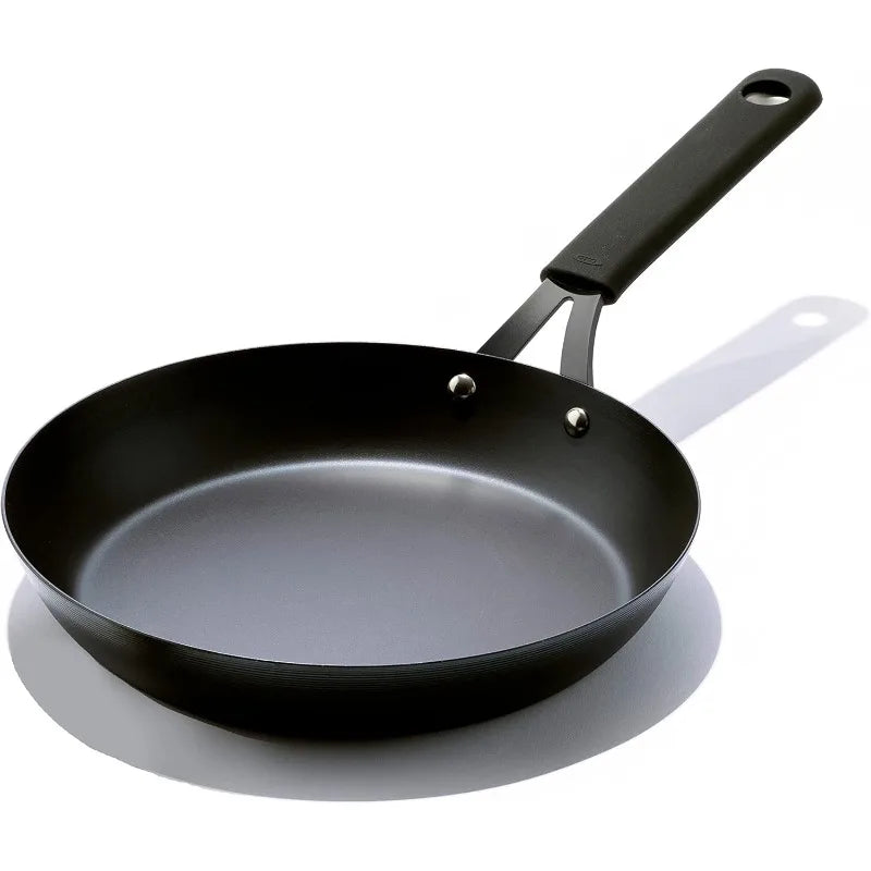 Pre-Seasoned Carbon Steel Wok Pan