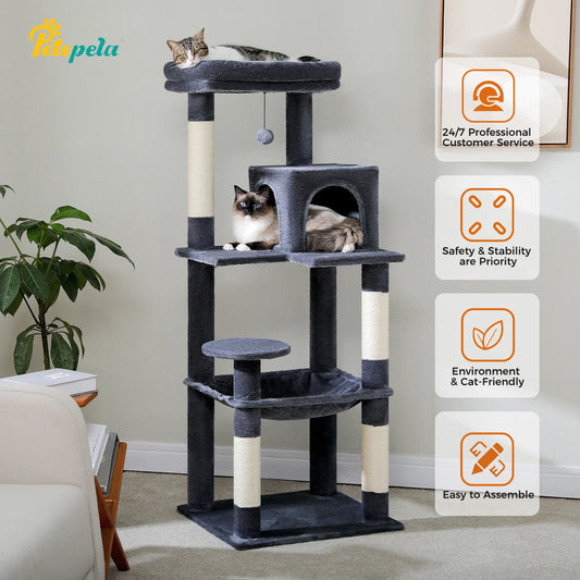 Cats Multi-Level Cozy Condo and Top Perch