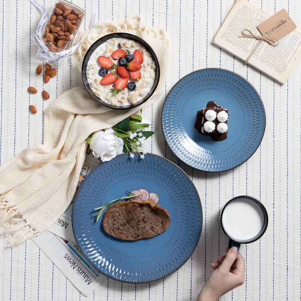 Retro Blue Tableware