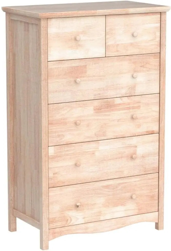 Natural Solid Wood Dresser Color DIY