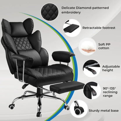 Gaming Chair, Office Chair Lumbar Support