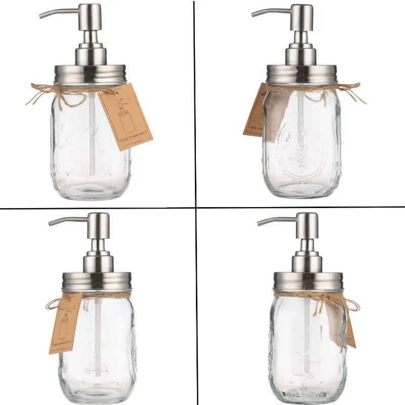 16oz Mason Jar Soap Dispenser