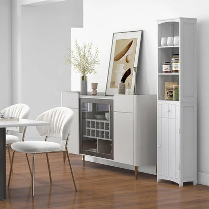 Bathroom Storage Cabinet Linen Tower