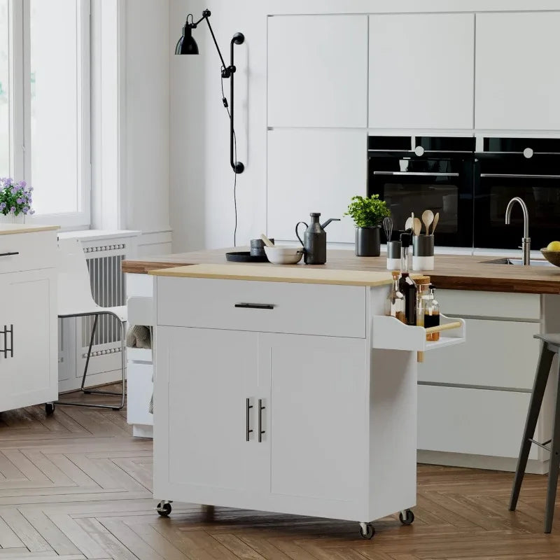 Rolling Kitchen Island Table