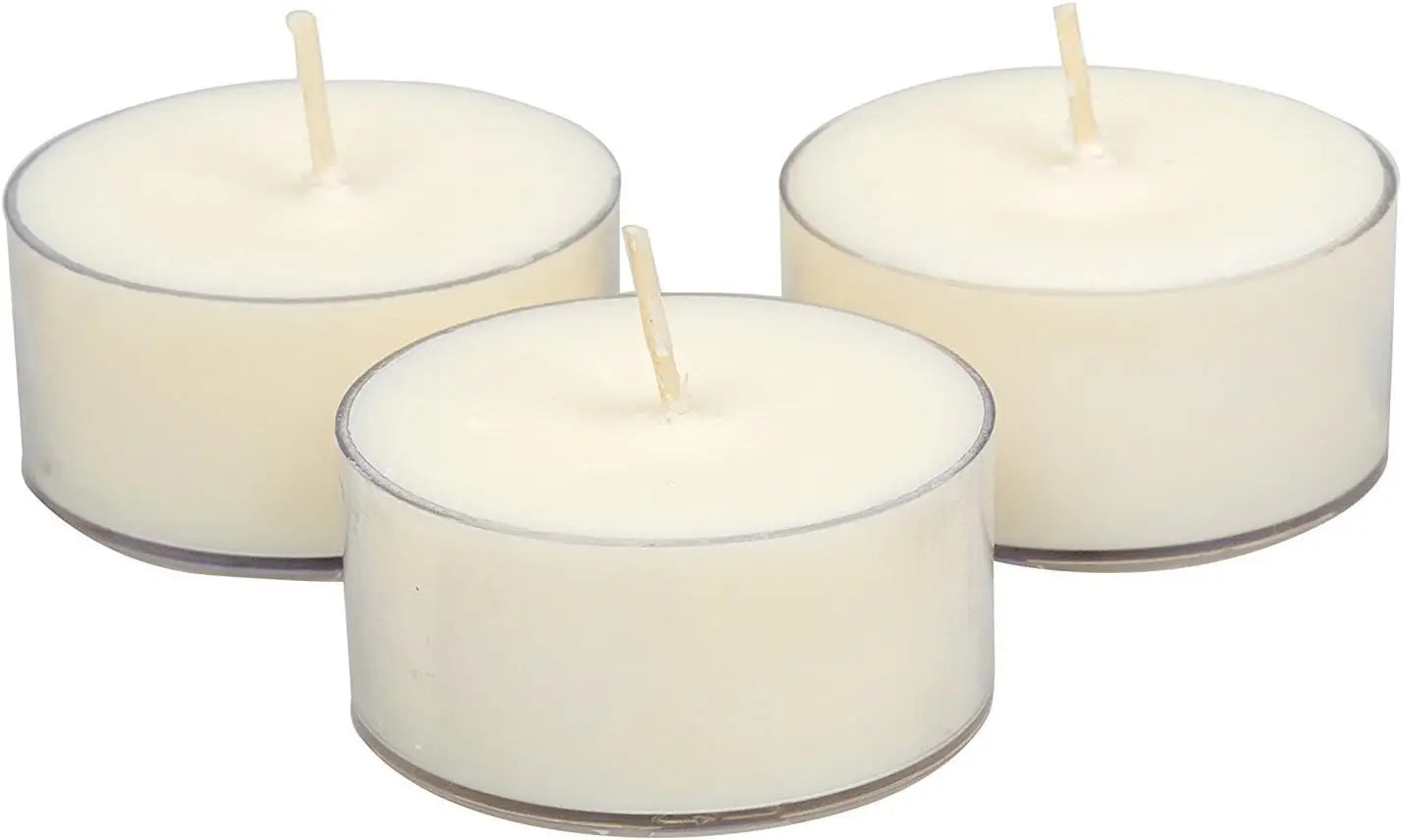 Unscented All Natural Tea Light Candles