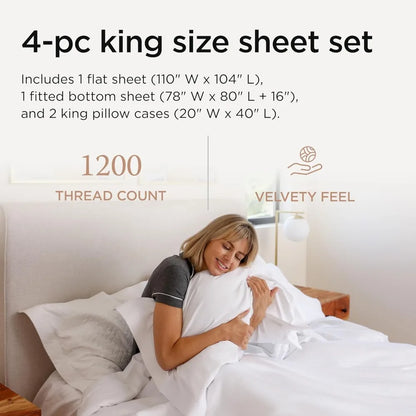 Luxury King Size Bed Bedsheets