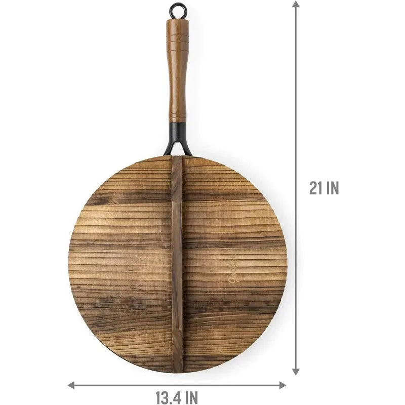 Hammered Carbon Steel  Wok Pan