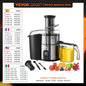 VEVOR Juicer Machine 850W Motor