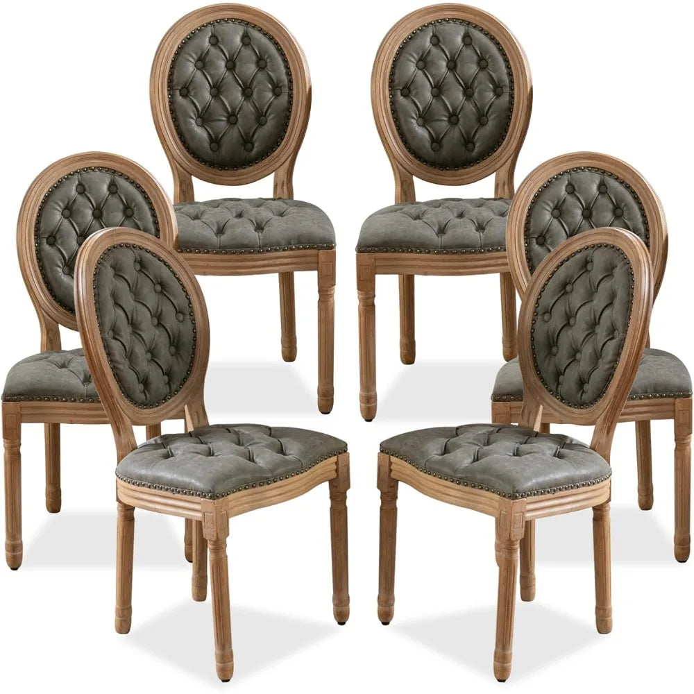 Farmhouse Country Dining Chairs Set of 6