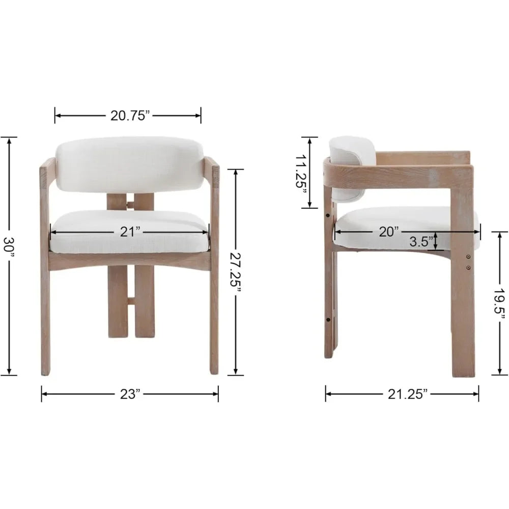 Farmhouse Dining Chairs Set of 4