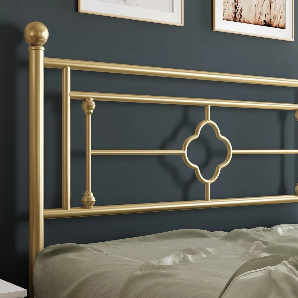 Victorian Style, Wrought Iron Headboard and Footboard