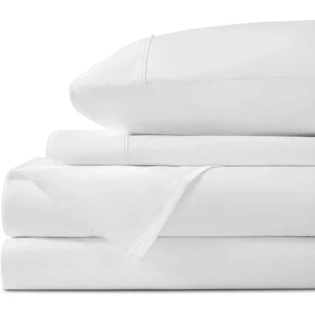 100% Egyptian cotton sheets set with 1200 thread count, luxurious and durable.