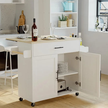 Rolling Kitchen Island Table