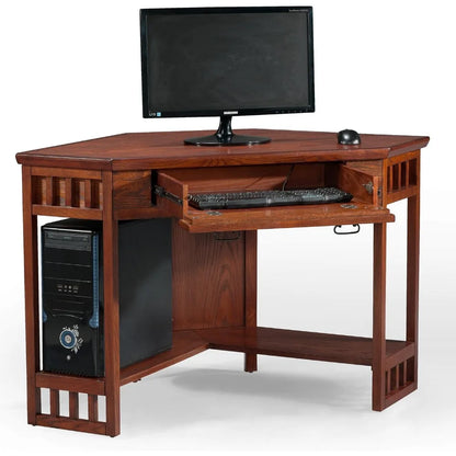 Corner Computer and Writing Desk,