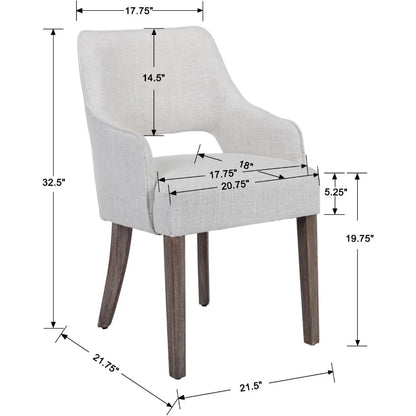 Set of 4 Farmhouse Dining Room Chairs