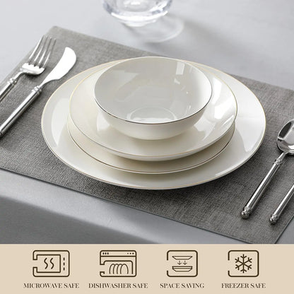 Bone China Dinnerware Set 32 Piece