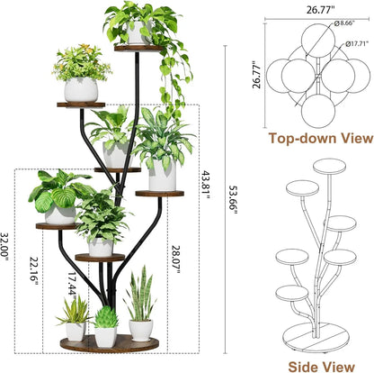 Plant Stand Indoor with Grow Lights