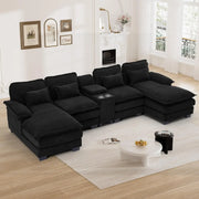 Modern Upholstered Large Modular Sofa