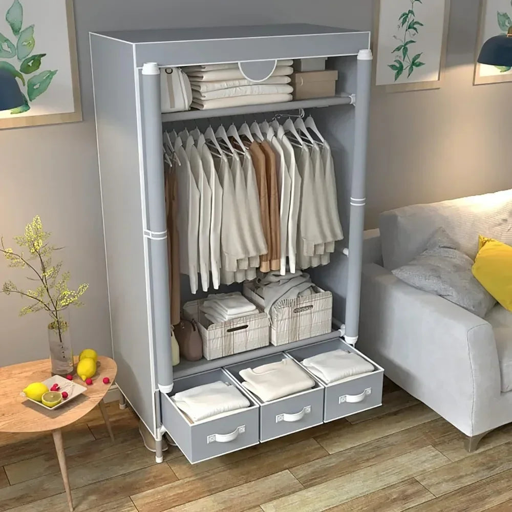 Portable Clothes Closet  Wardrobe