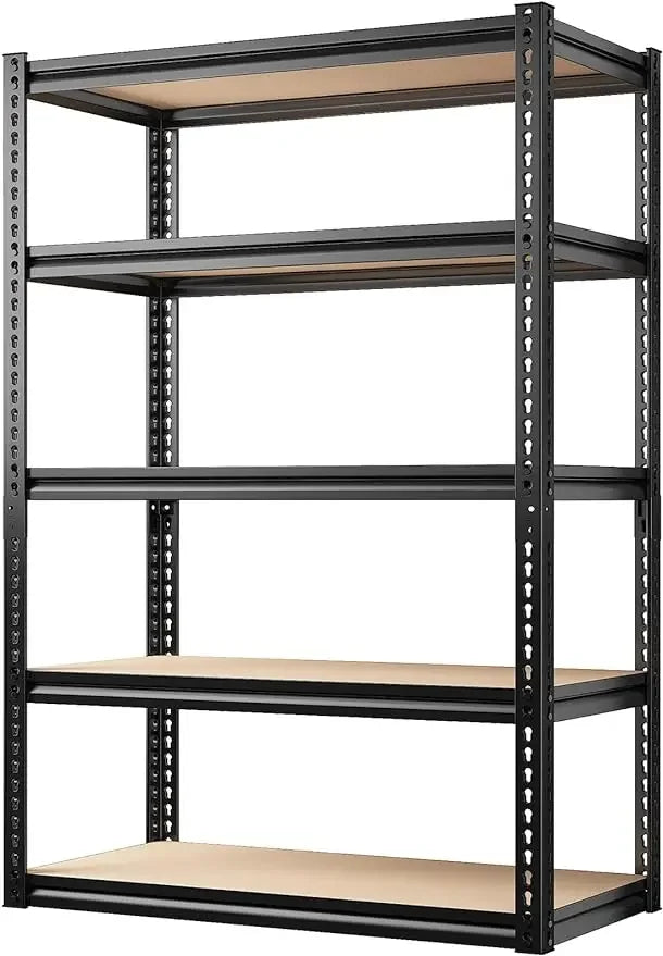 Adjustable 5 Tier Metal Storage Shelving