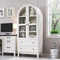 Tall Arched Bookshelf, 4-Tier