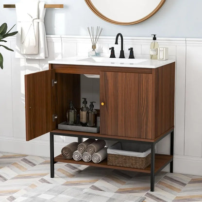 Bathroom Vanity with Sink Combo