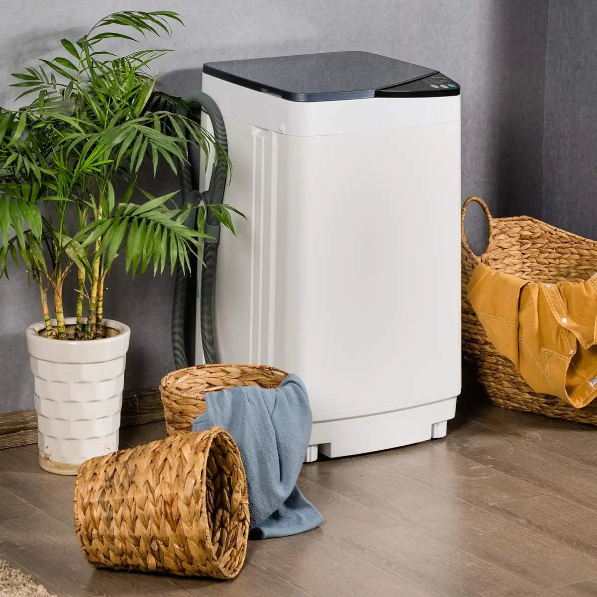 Portable Compact Washer and Spin Dryer