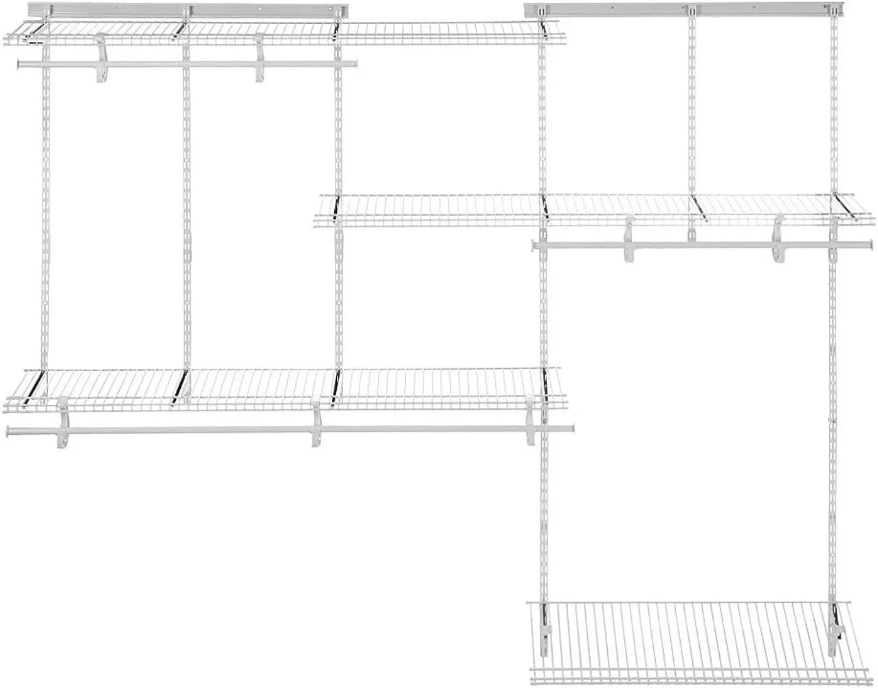 ClosetMaid ShelfTrack Wire Closet Organizer